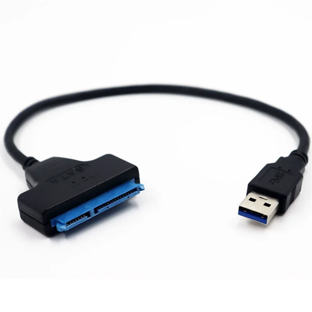 22-контактный кабель USB 3.0 к SATA Адаптер Sata к USB 3.0 Поддержка 2,53,5-дюймового внешнего жесткого диска SSD Жесткий диск Sata (art.: 3920cd498ce94) - 3920cd498ce94