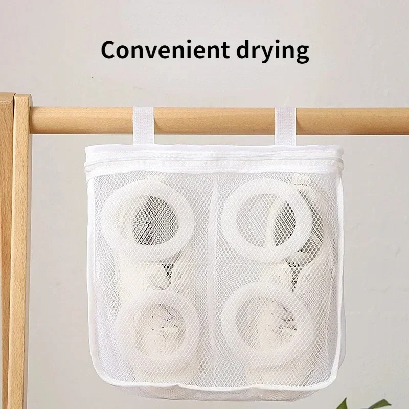 Shoe Washing Hanging Bag Household Anti-deformation Bags Home Using Protects Shoes Mesh Laundry Storage Organization