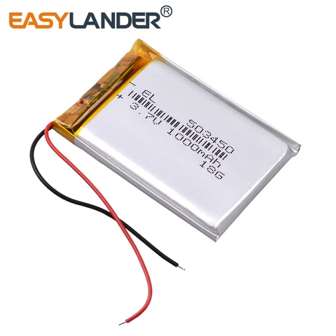 3,7 В 1000 мАч 503450   Батареи Литий-ионная полимерная аккумуляторная батарея