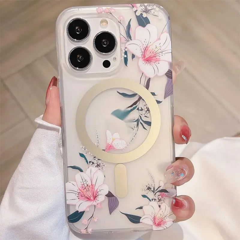 

Clear Magnetic Phone Case For,iPhone 11promax,12promax,13promax, And 11pro 12pro 13ro