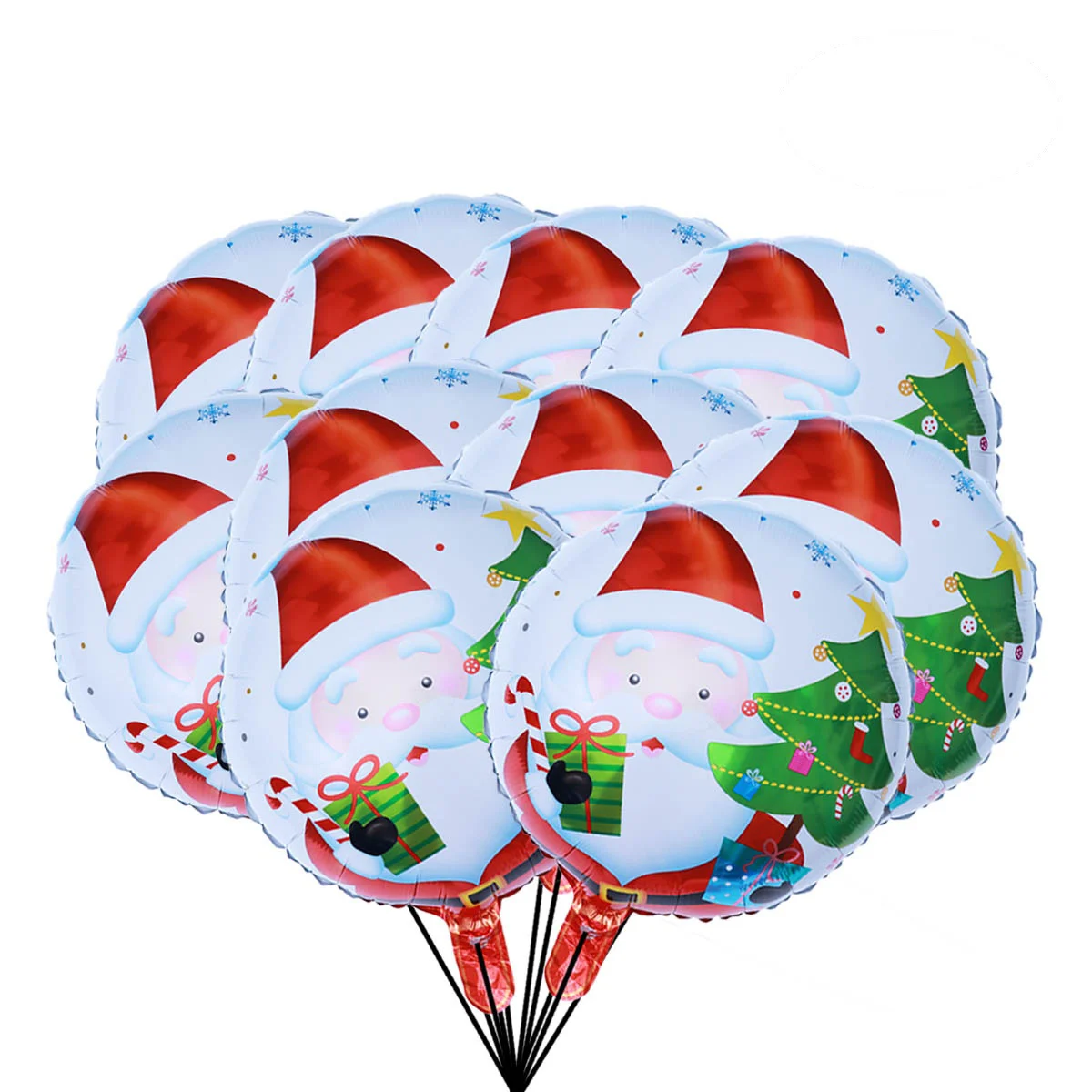 

Balloon Christmas Balloons Santa Decoration Mylar Foil Helium Party Large Claus Giant Birthday Latex Mermaid Aluminumfilm