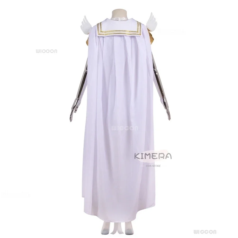 Костюм для косплея аниме Сейлор Tsukino Muun Usagi белый женский парик Хэллоуина карниво