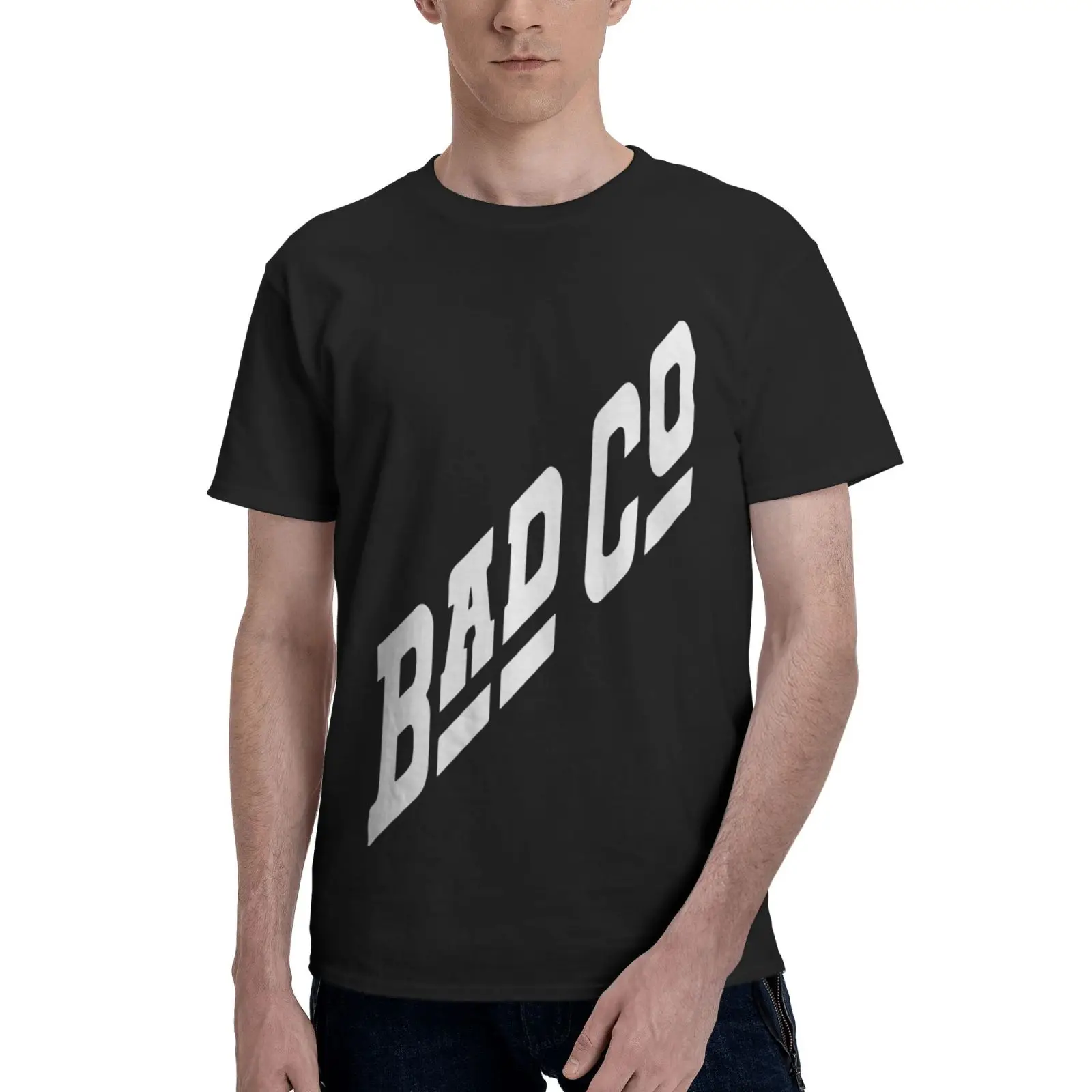 

Мужская футболка Bad Company Co Band 1974, женская футболка оверсайз, Мужская футболка, Мужская хлопковая футболка, мужская одежда