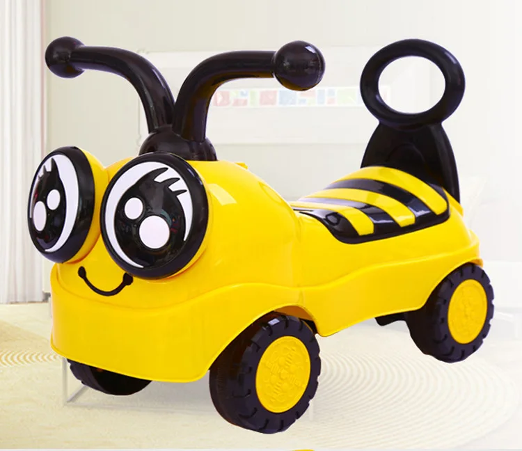 

Подставка Little Bee с музыкальным поворотным автомобилем, может взять детскую игрушечную коляску