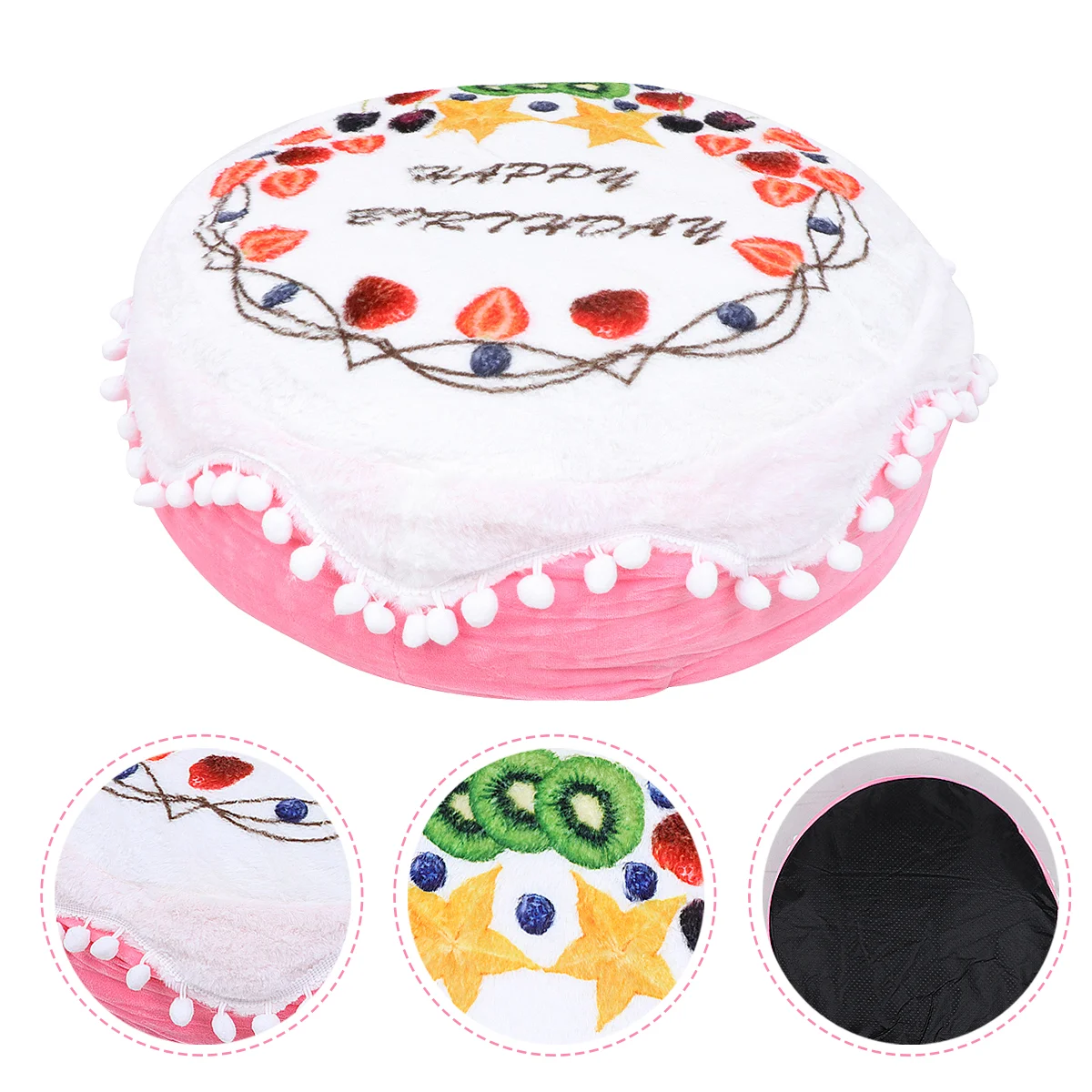 

Pet Winter Warm Pad Cake Shape Thicken Warm Nest Pet Sleeping Bed Pet Cushion