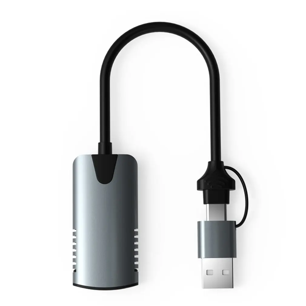 

USB-карта захвата 1080P, USB A/C, два интерфейса