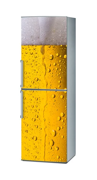 

Custom DIY Refrigerator Freeze Sticker Full Of Beer For Kitchen Decoration Art DishWasher Door Cover Wallpaper