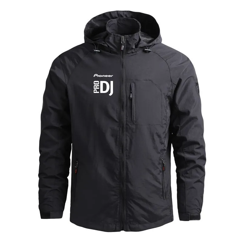 

Fashion Casual High Quality Spring Autumn Streetwear Jackets for Men Outdoor Military Hooded Zipper Man Coat Jackets Clothing