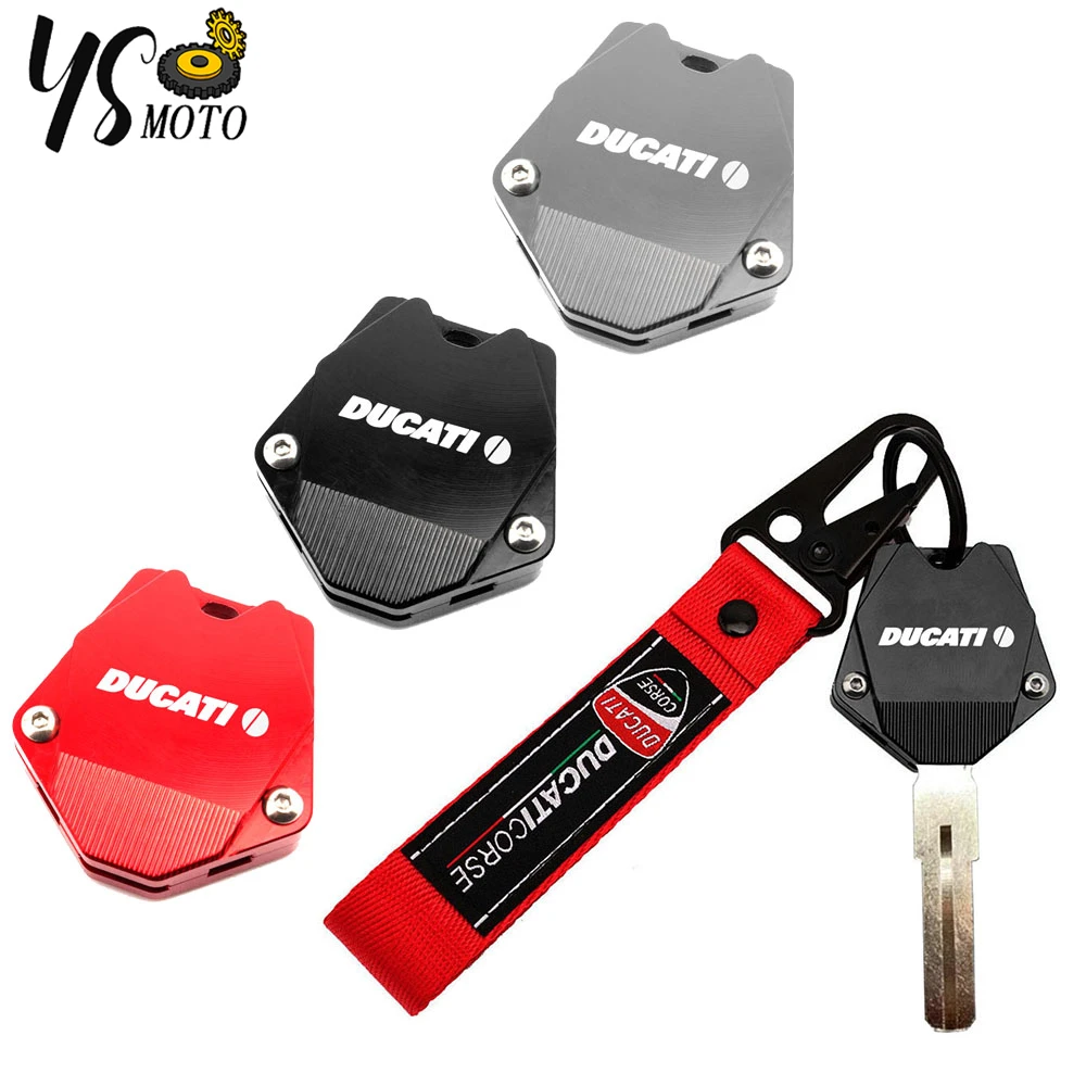 

Ducati Motorcycle Accessories Keychain Keyring For DUCATI 899 959 1199/S 1299 Panigale S Key Cover Case Shell Protector