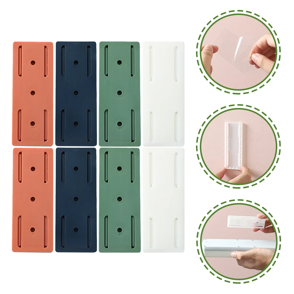 

8pcs Nail Free Wall Hanging Fixing Tool Stand Organizer Tool Stand Wall Holder Socket Organizer