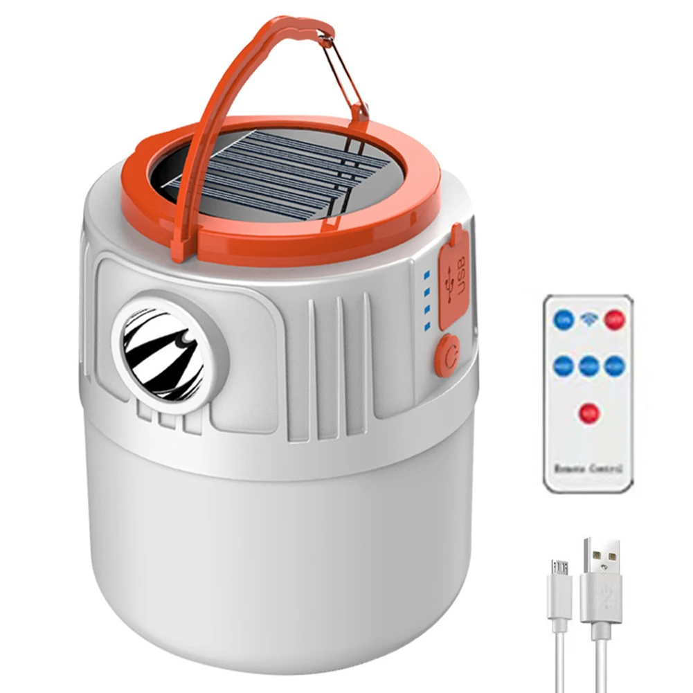 

300lm LED Camping Lanterns 6 Gears Waterproof 800mAh Outdoor Hiking Tent Lights Emergency Power Supply for Mobile Phones