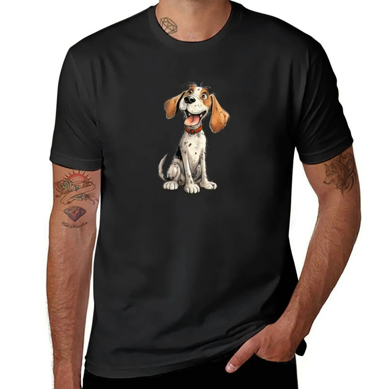 Футболка с надписью I Love my Beagle