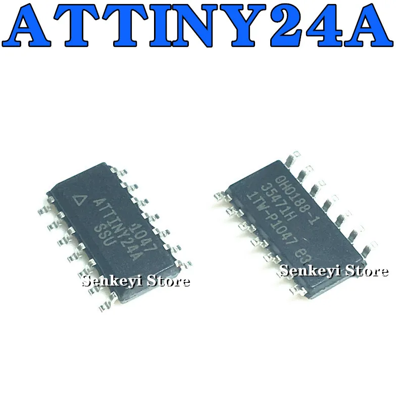 

New original ATTINY24A-SSU SMD SOP14 8-bit microcontroller chip IC-MCU