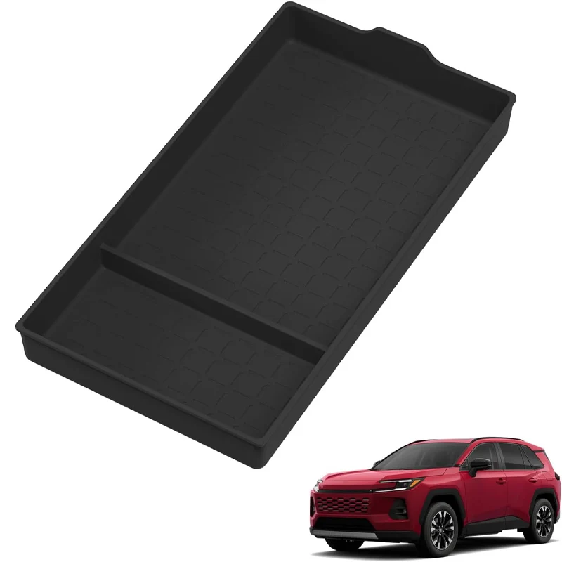 Фото Подходит для Toyota RAV4 Rongfang/Weilanda 2026: Органайзер-лоток для нижней части центральной консоли, аксессуары для модификации интерьера автомобиля №1