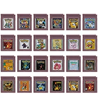 

GBC Game Cartridge 16 Bit Video Game Console Card Pokemon Series Battle Factory Blue Kaizo Brown Christmas Orange for GBC/GBA/SP