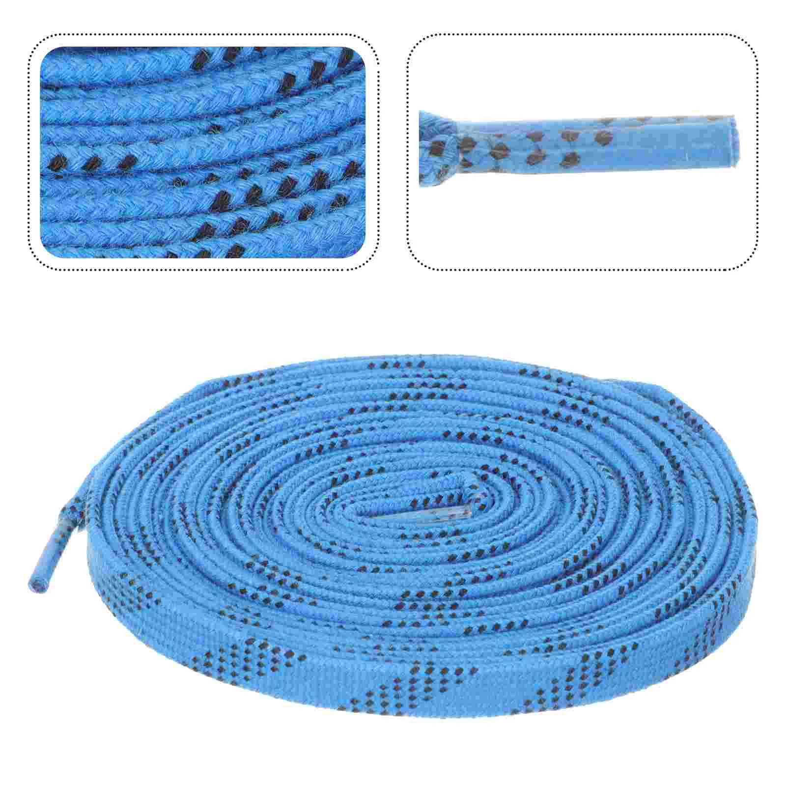 

Ski Skates Belt Hockey Laces Polyester Sports Shoelaces Flat Sneakers Decorative Shoes Wear-resistant Puck