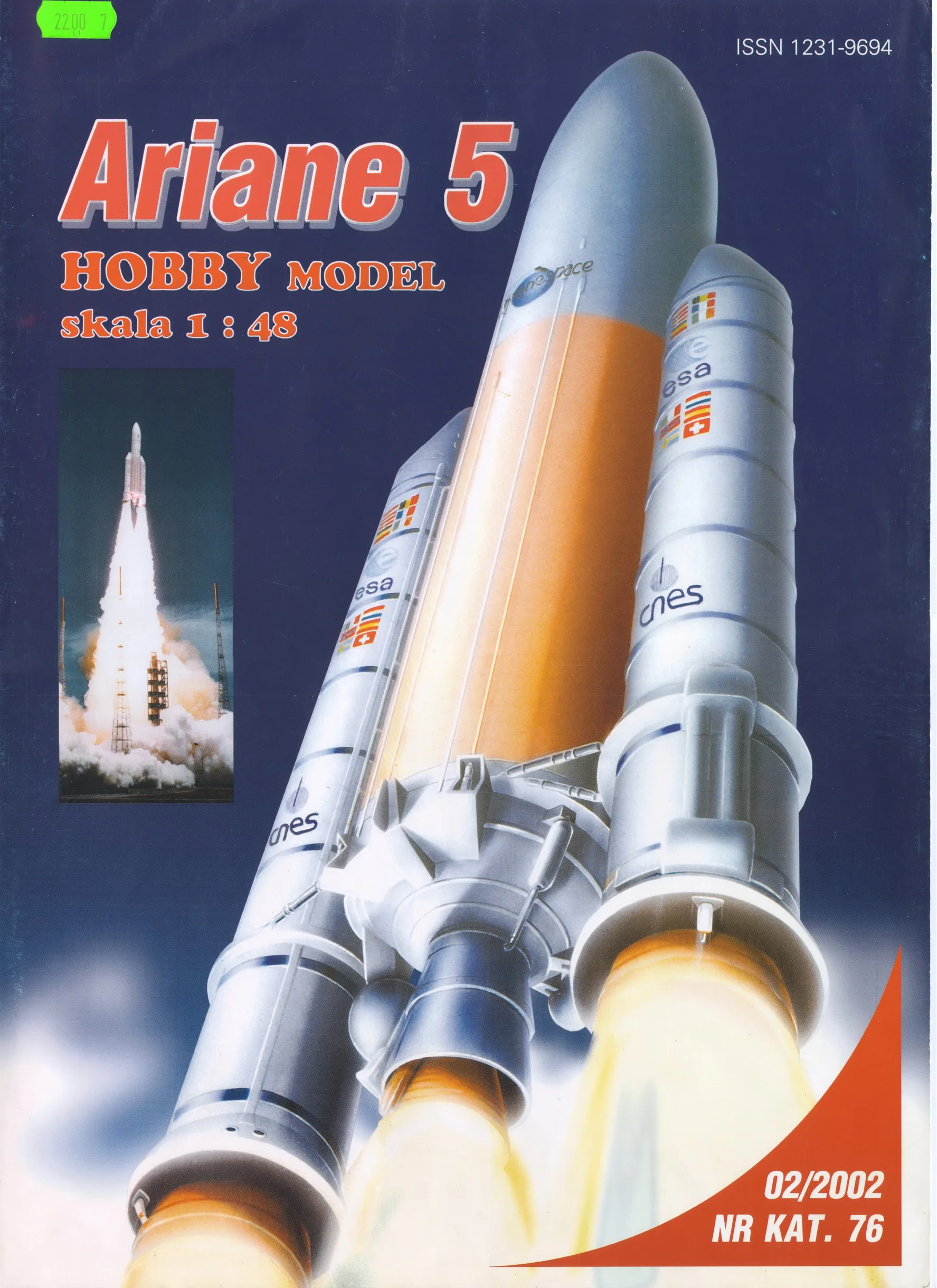 

1:48 Mriane 5 Rocket Paper Model DIY Puzzle Manual Space 3D Origami Paper Art Toy