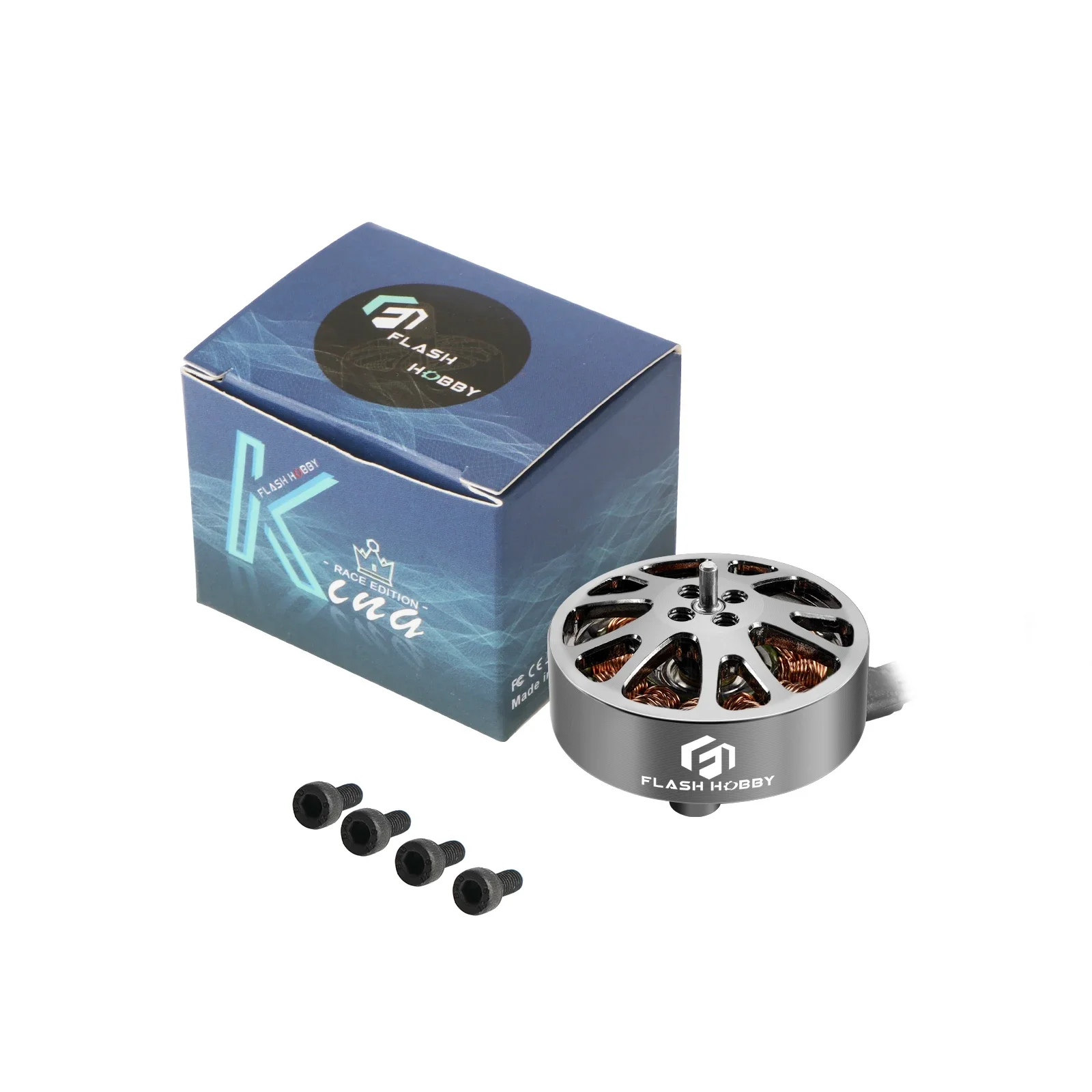 Фото Flash Hobby K 2004 1750 кв 1900 кв 2100 кв 3150 кв BLDC Двигатель Бесщеточный двигатель, настраиваемый для радиоуправляемых автомобилей, гоночных аксессуаров №5