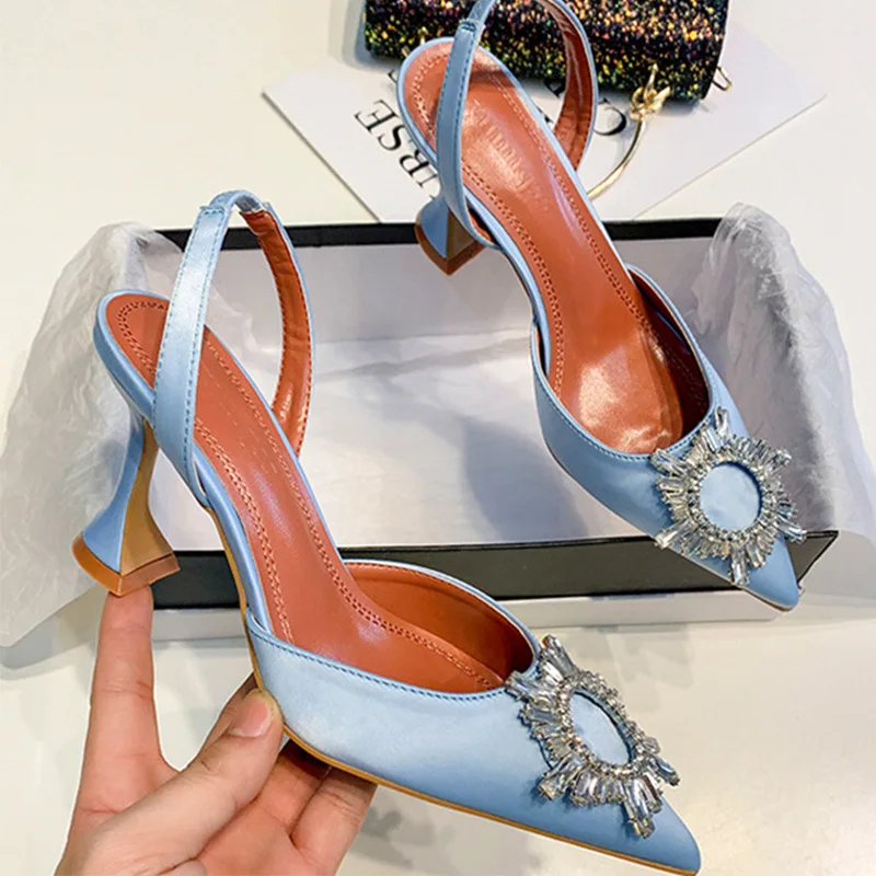 

High Heel Luxury Shoes Brand Slipper Summer Pumps Desinger PU Leather Women's Sandal Casual Slides Outdoor Female Flip Flops