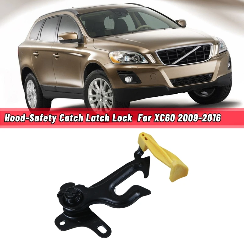 

31425790 Car Hood-Release Lever Hood-Safety Catch Latch Lock For Volvo XC60 2009-2016 31425790
