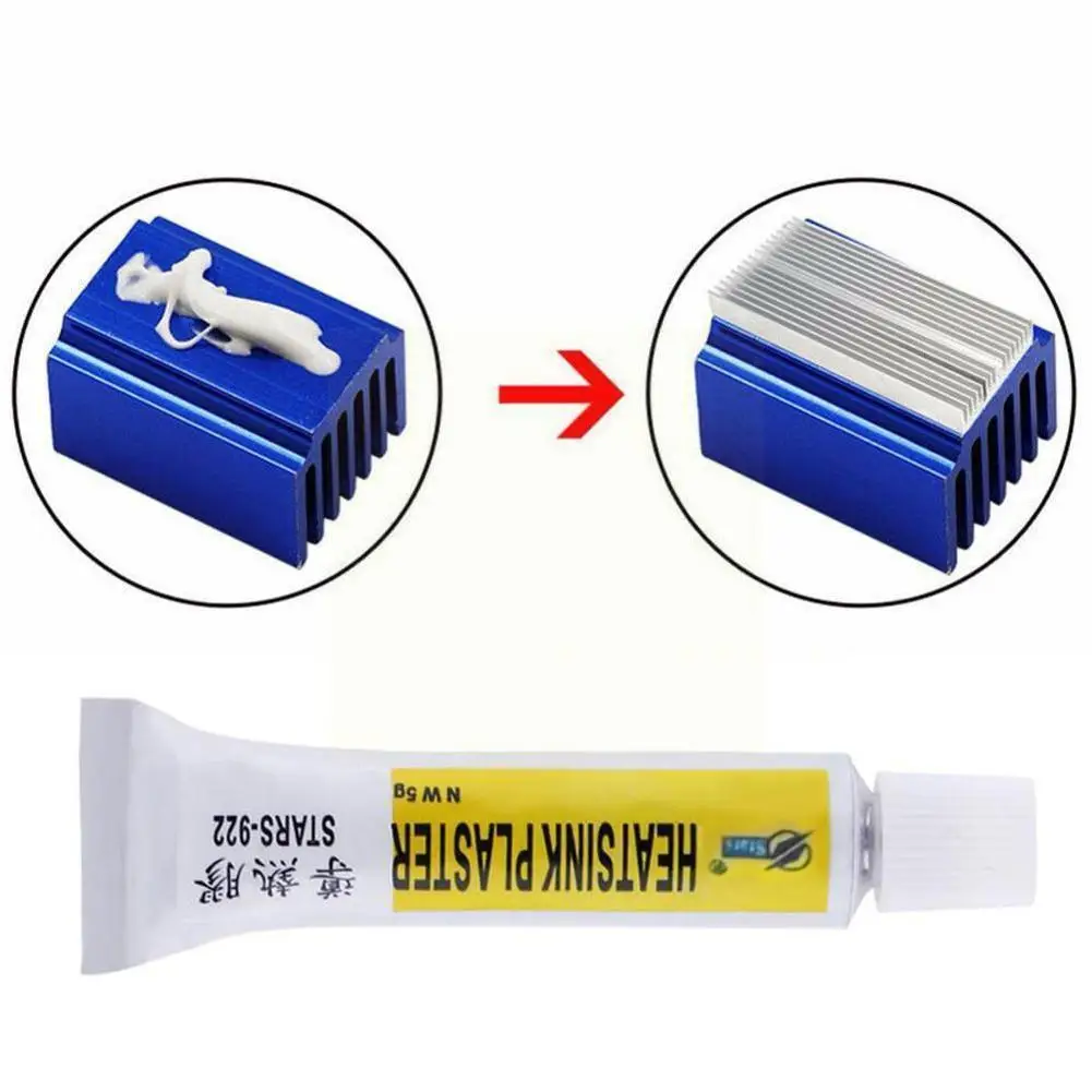

Compound Silicone Scraper Heatsink Plaster Thermal GPU Silicone CPU Adhesive Graphics Cooler Conductive Cooling Glue Paste D5L5