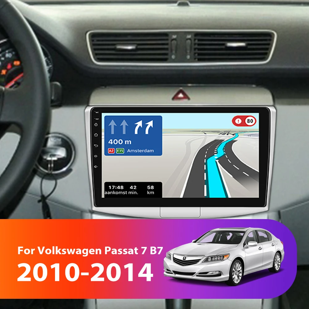 Camecho Android автомобильный радиоприемник для Volkswagen Passat 7 B7 2010-2014 навигация GPS IPS DSP Carplay