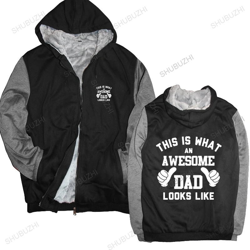 

This Is What An Awesome Dad Looks Like hoodie Father's Day Best Gift For Husband Or Daddy warm coat thick hoody thick hoody