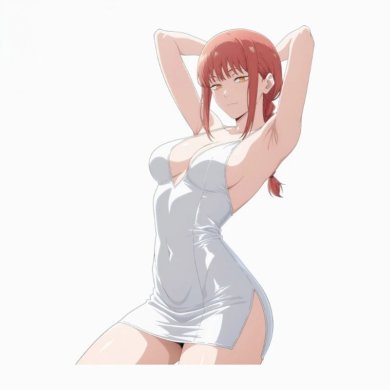 

Наклейки для украшения автомобиля ДЛЯ NSFW Makima, сексуальные аниме-наклейки для автомобиля, бутылки с водой, виниловые наклейки 20 см, ПВХК