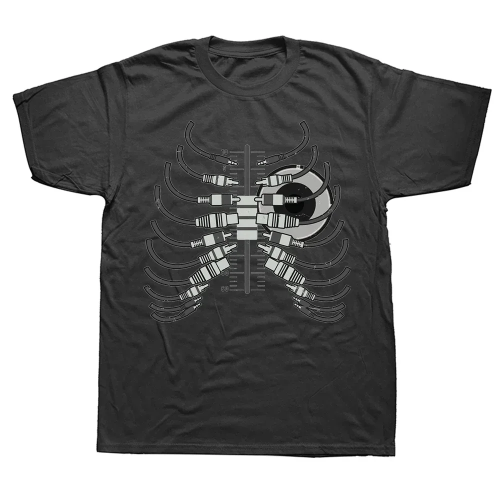 Мужская футболка со звуковым изображением инженера DJ Audio tecnico uomo donna 100% cotone