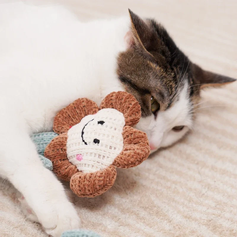 Игрушка для кошек кошачья мята 3D набивные пингвины мыши котенок искусственная