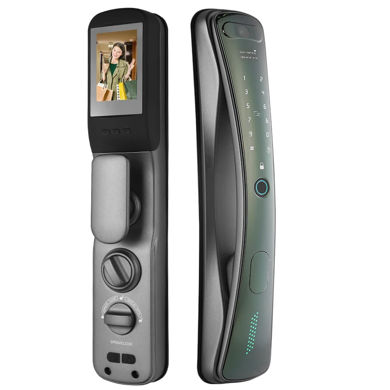 

New Design Smart Door Lock WIFI App Camera Home Security Remote Control Password Lock Fully Automatic Fingerprint Locks