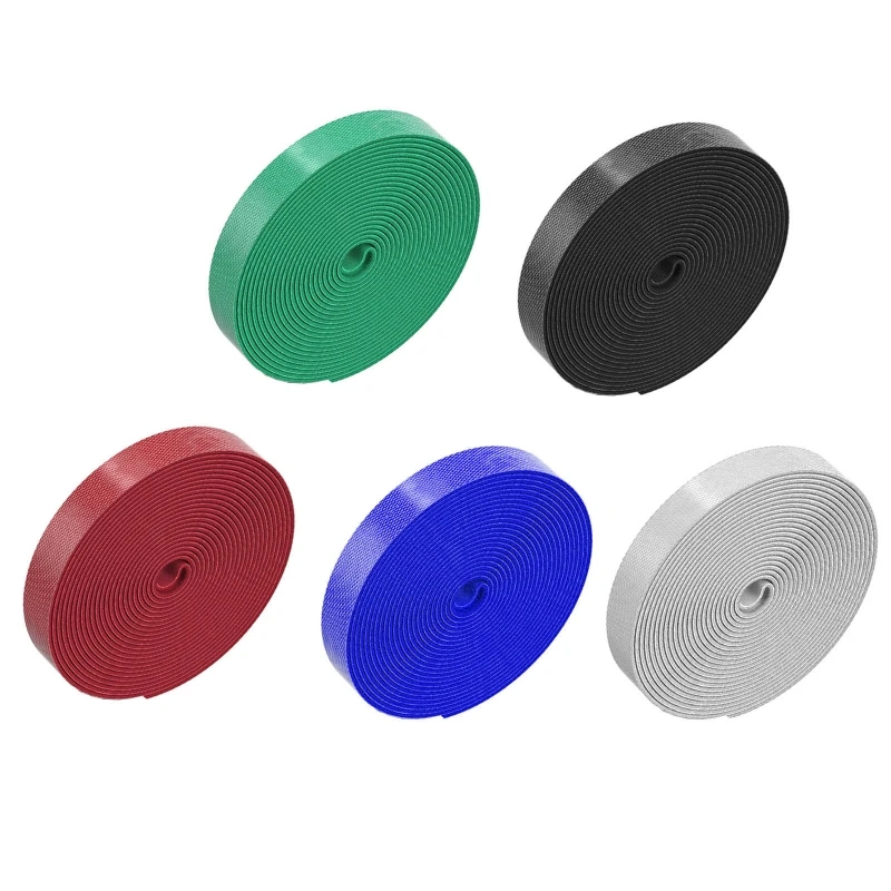 

Color Cable Organizer Fastening Cable Ties Cord Keeper Self Adhesive Cord Bundlings for Home Office and Data Centers