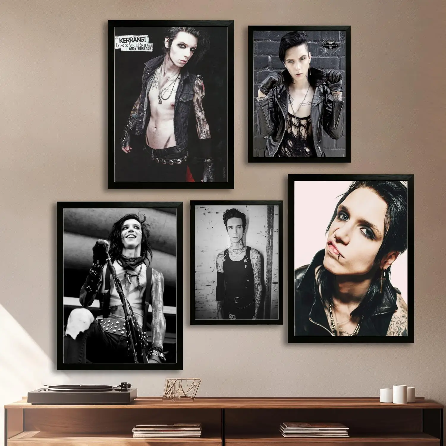 andy biersack Холст Художественный постер и настенное искусство печать с картинками