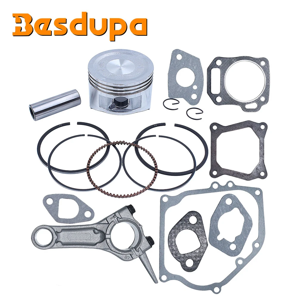 68mm Connecting Rod Piston Ring Full Gasket Kit For Honda GX