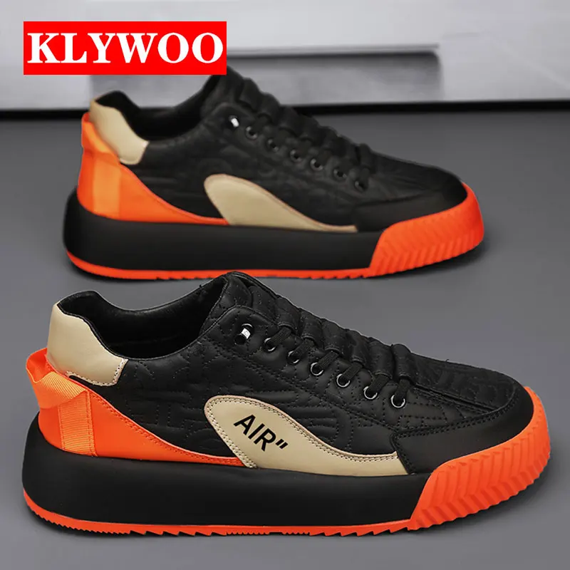 

KLYWOO Retro Vintage Sneakers Men Hip Hop Casual Mens Shoes Tennis Luxury Running Shoes Clunky Sneakers Classic Punk Streetwear