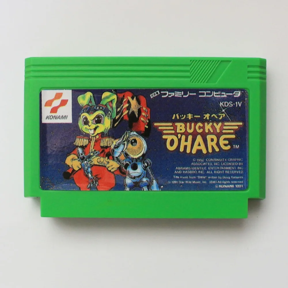 Игровая карта Bucky o'Hare 60 Pin для 8-битной игровой подставки