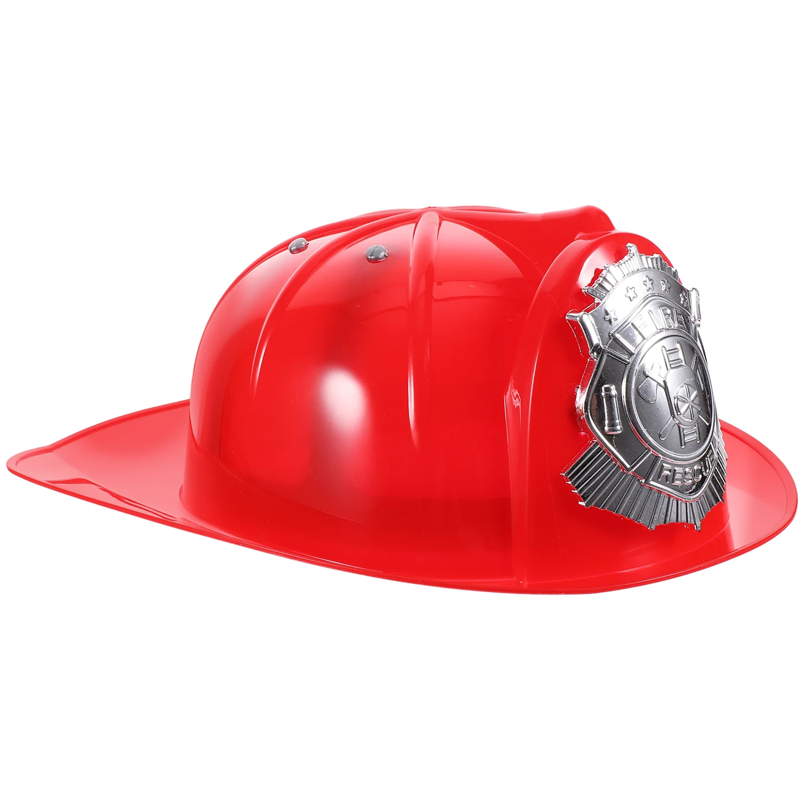 

1PC Kids Fire Safety Hat Toy Plastic Role Play Safety Toy Cosplay Performance Props Plastic Environmental Clothing