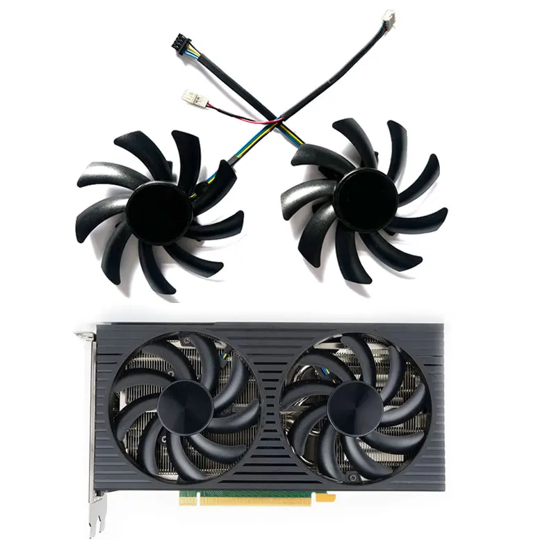 82 мм новый для HP/DELL Nvidia GeForce RTX3060 3060ti видеокарта OC сменный вентилятор видеокарты