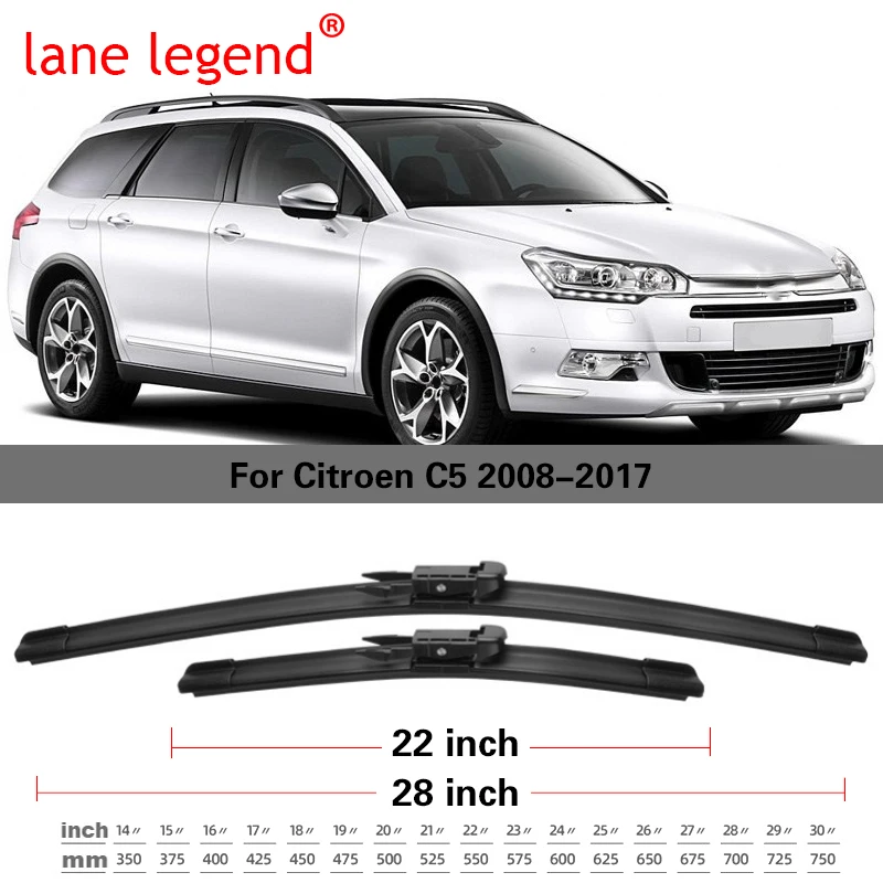

Щетки стеклоочистителя лобового стекла для Citroen C5 2008 - 2017 2009 2010 2011 2012 2013 2014 2016