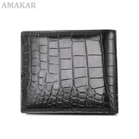 genuine leather mens wallet new business multi card horizontal large capacity black wallets for men s top quality luxury purses