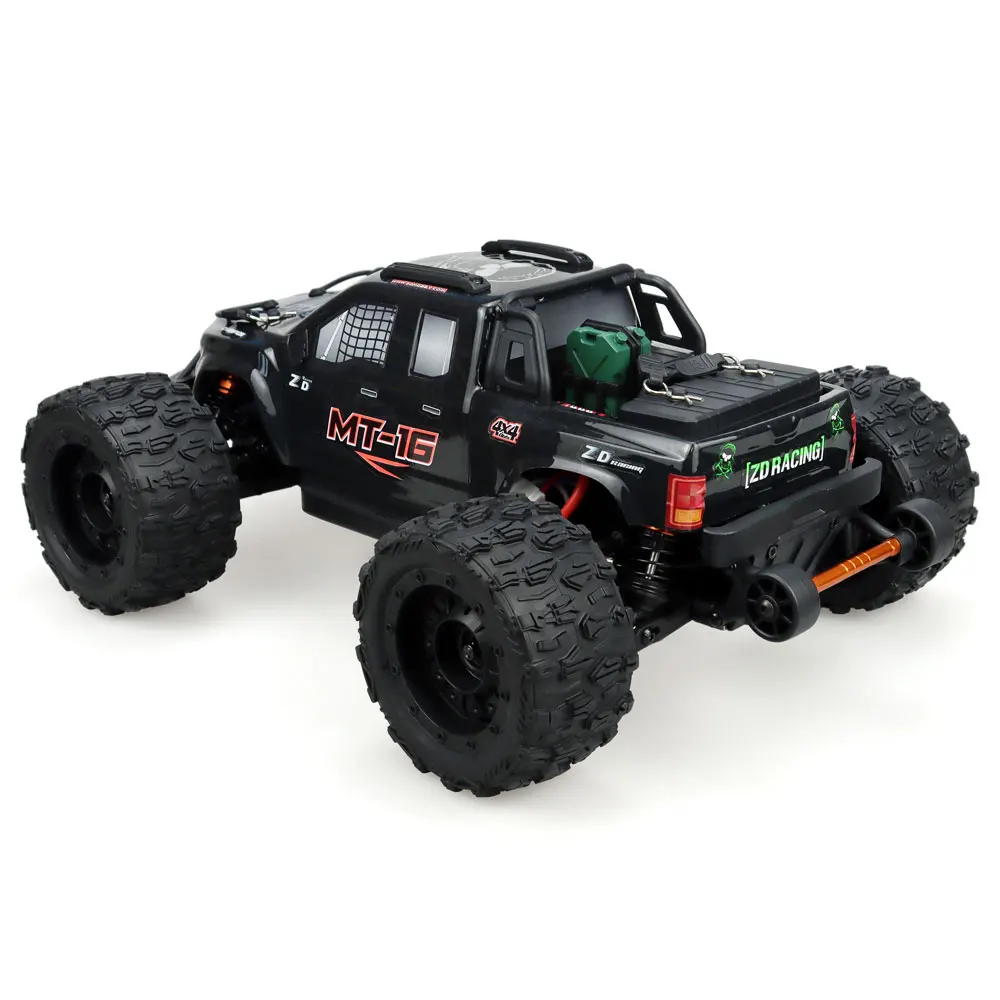 ZD Racing MT-16 1/16 RC Monster Truck Бесщеточный 3S 80 км/ч 2.4G 4WD Автомобиль Грузовик с