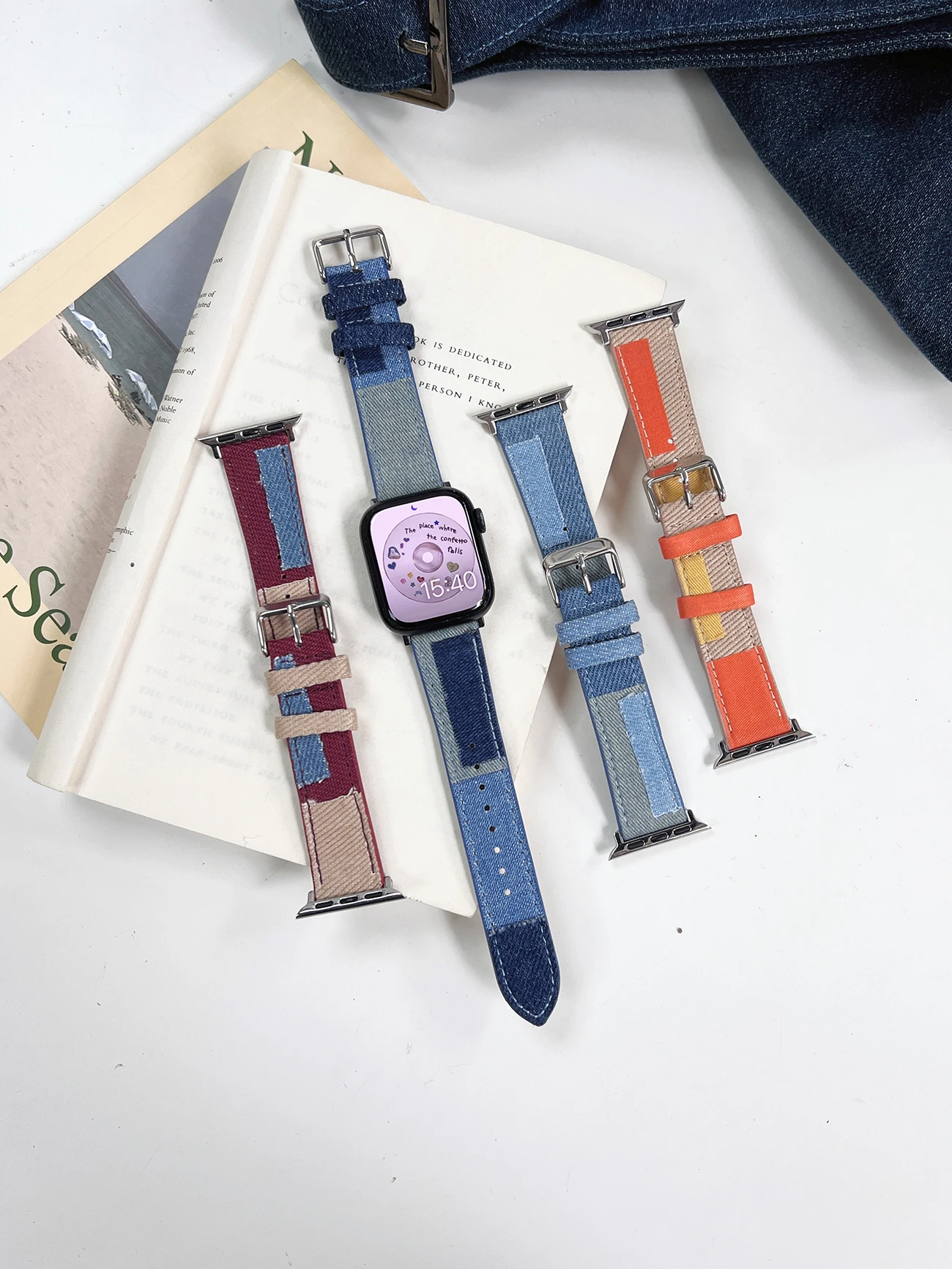 

Оригинальный ремешок для фоточасов Apple Watch Ultra Band 49 мм 45 мм 44 мм 42 мм 41 мм 40 мм аксессуары для IWatch 8 7 6 SE 5 4 3 2 38 мм Series