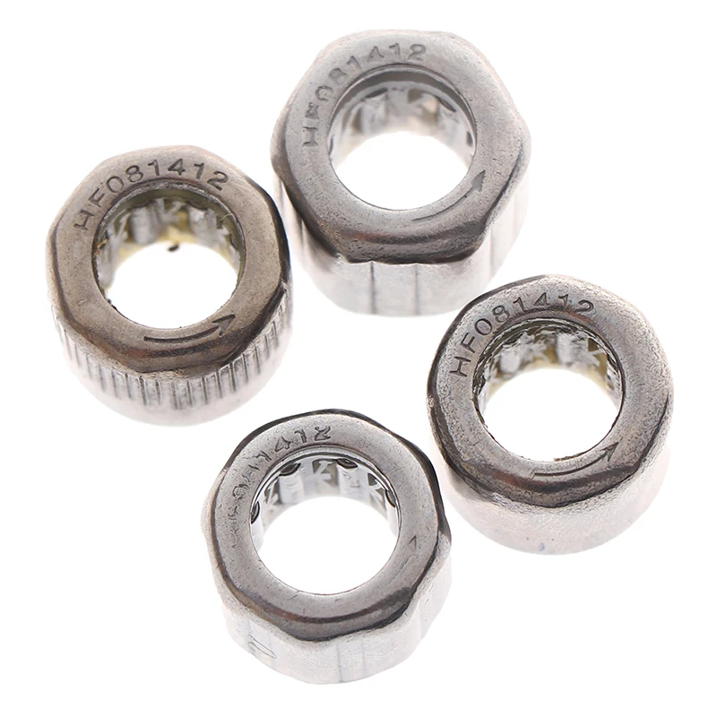 

2pcs bearing HF081412 Outer ring octagon/Outer hexagonal /Smooth surface/Outer knurled One-way needle roller bearing 8*14*12mm