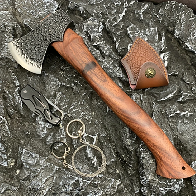 Ручной топор для измельчения древесины ручной Кованый дома и кемпинга