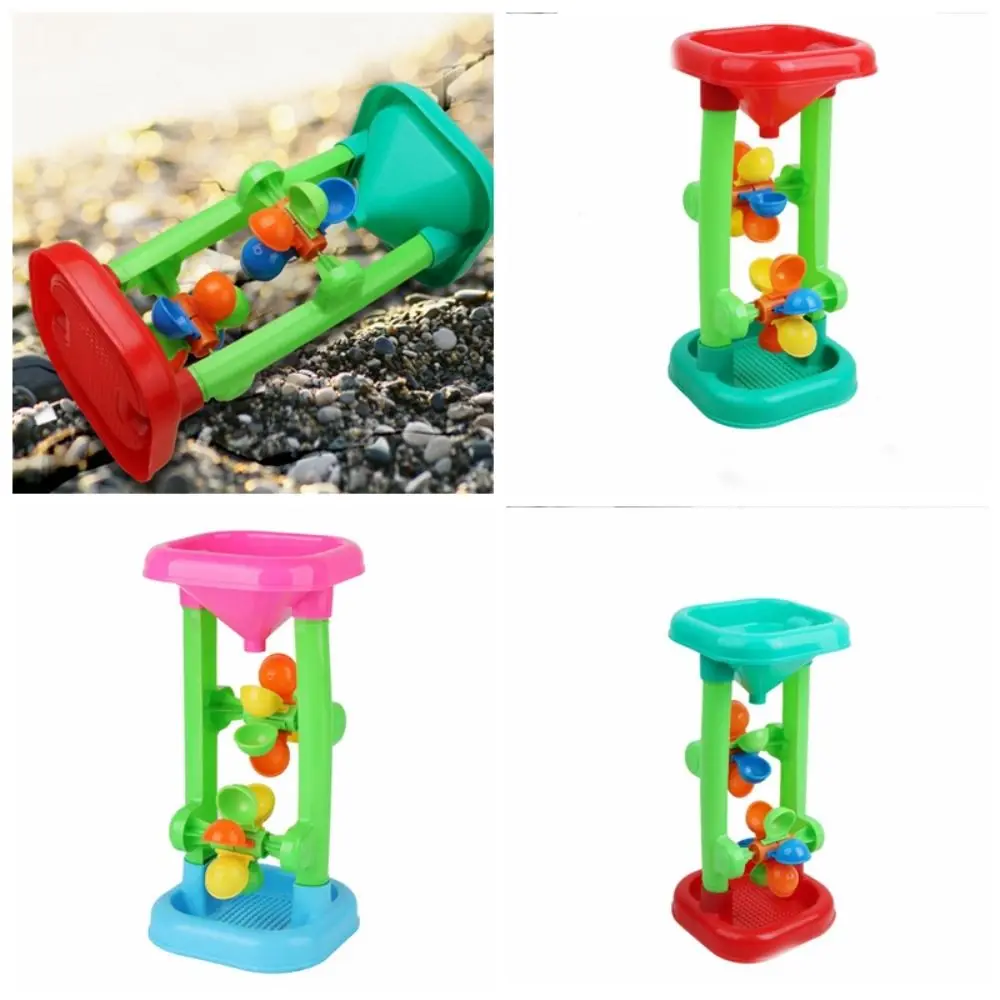 

Combination Sand Playset Medium Size Kids Hourglass Funny Beach Water Toys for Summer Toddler Beach Outdoor