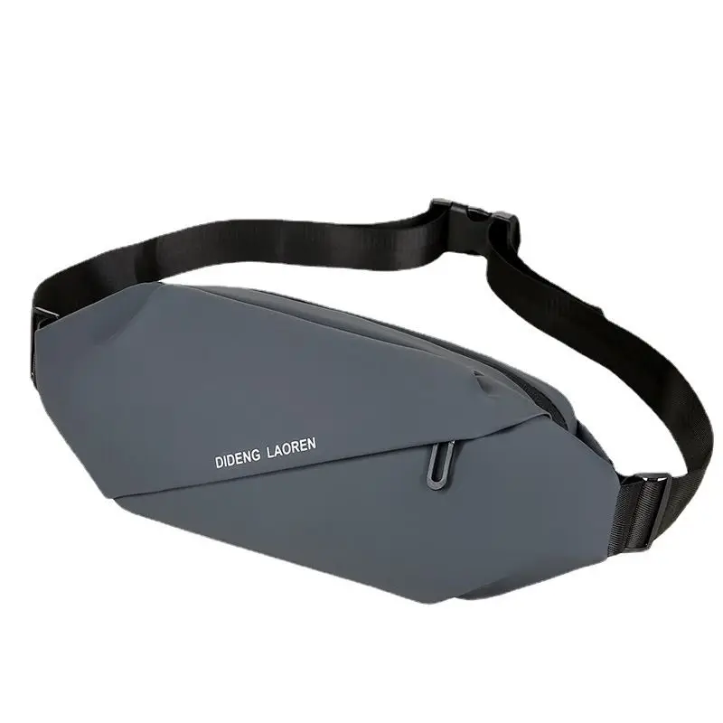 Men's Chest Bag Multifunctional Waterproof Waist Bag Casual Sports Style Shoulder Crossbody Bag Men's Fashion Phone Chest Bag