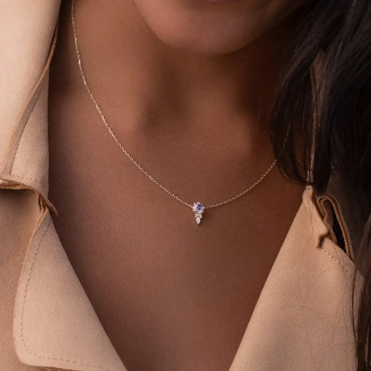 

Personalized S925 Sterling Silver Wish Necklace for Women, Best Birthday Gift