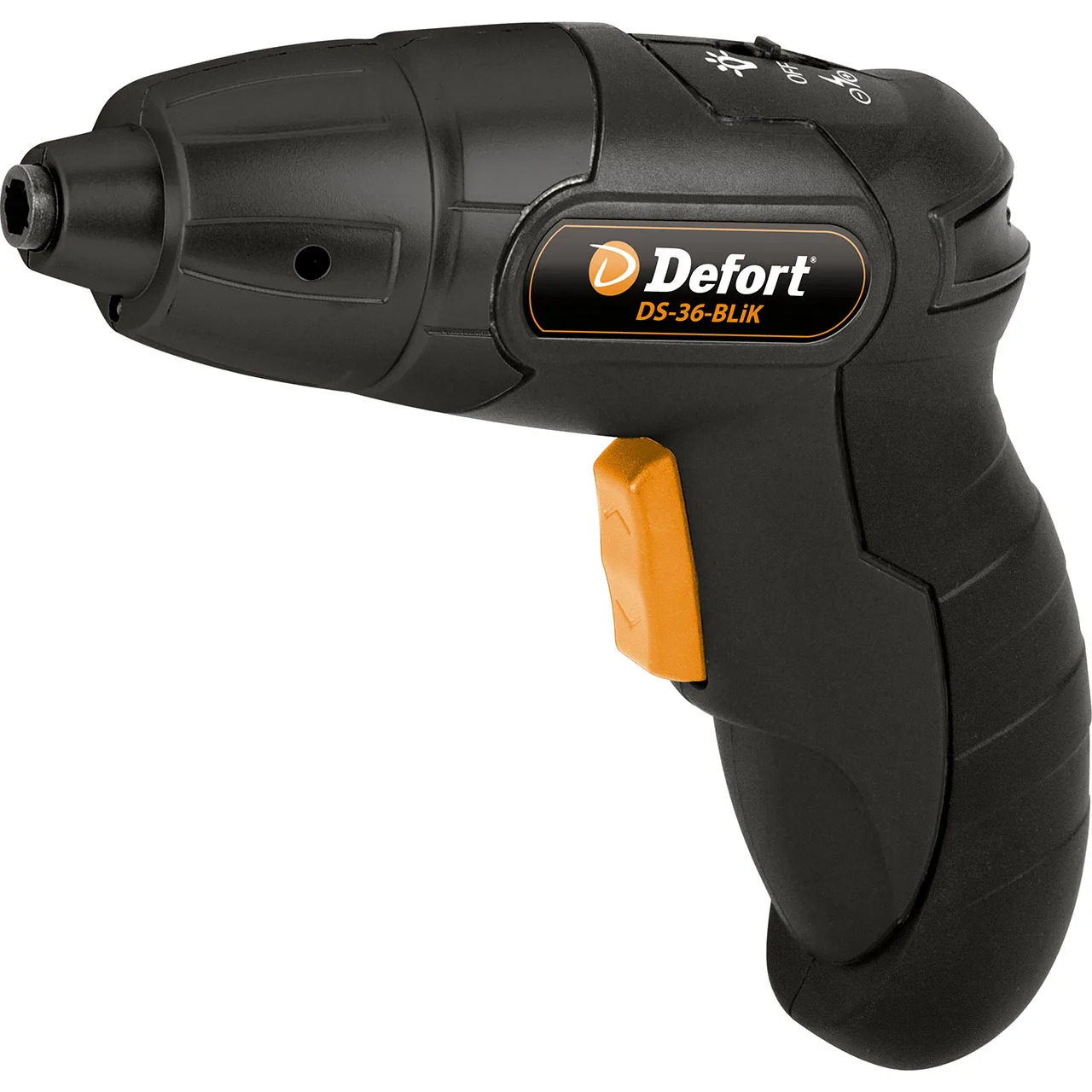 Отвертка аккумуляторная Defort DS-36-BLiK (3.6В 2 5 н/м подсветка рабочей зоны индикатор