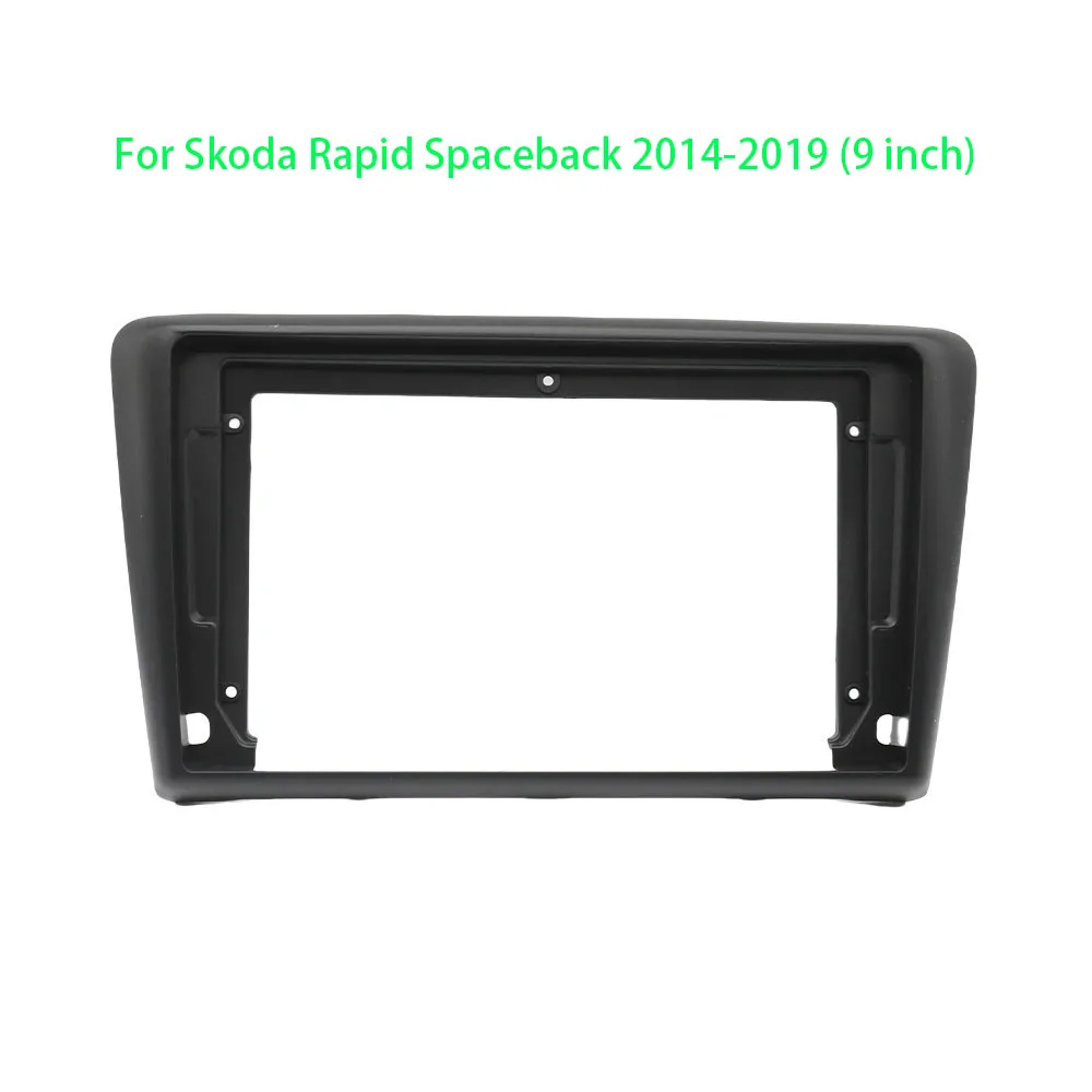 9-дюймовый адаптер автомобильный радиоприемник DVD-плеер облицовка рамка для Skoda