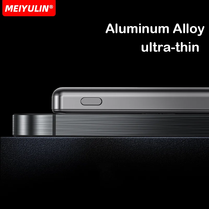 Ультратонкий магнитный беспроводной внешний аккумулятор 10000 мАч быстрая зарядка